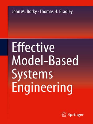 cover image of Effective Model-Based Systems Engineering